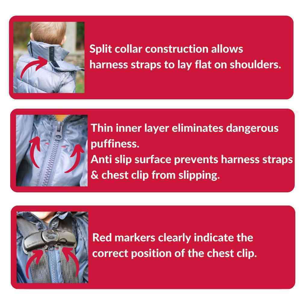 Car Seat Coat | The Road Coat Arctic - Royal Blue