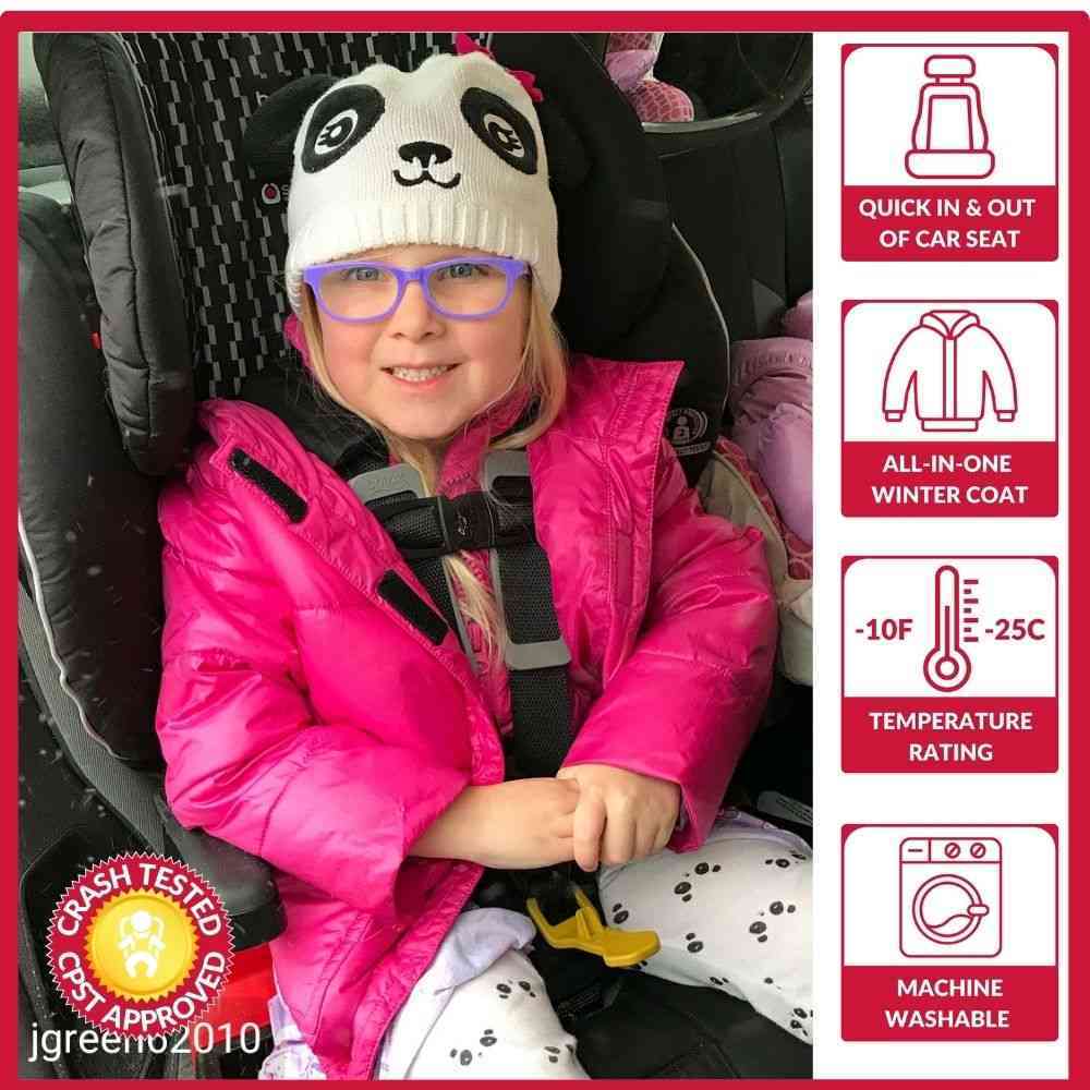 Car Seat Coat | The Road Coat Vegan - Fuchsia