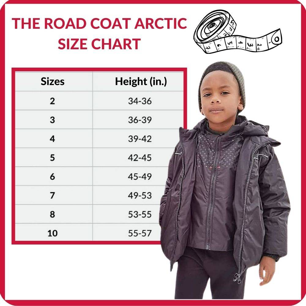 Car Seat Coat | The Road Coat Arctic - Black