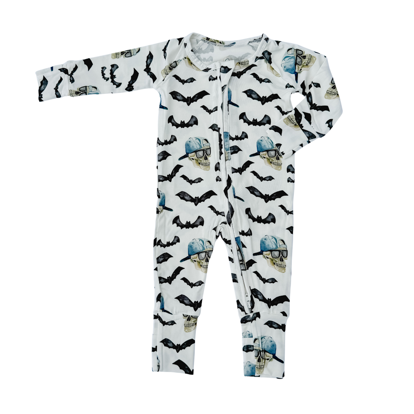 Spooky Bro Bamboo Zippy Pajamas