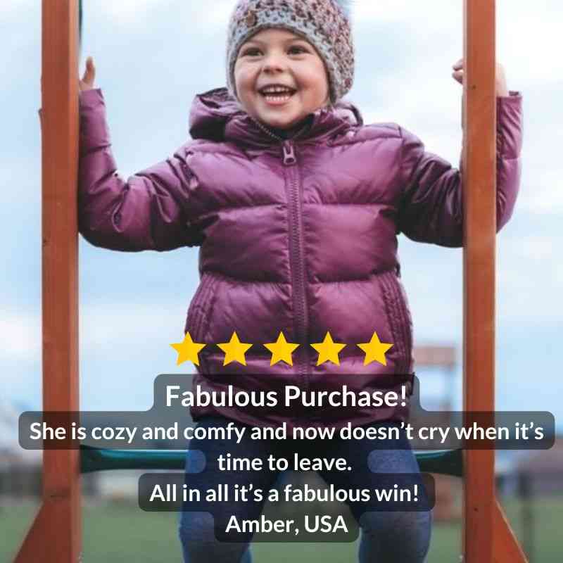 Car Seat Coat | The Road Coat Down - Plum