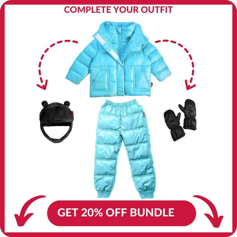 Car Seat Coat | The Road Coat Vegan - Aqua