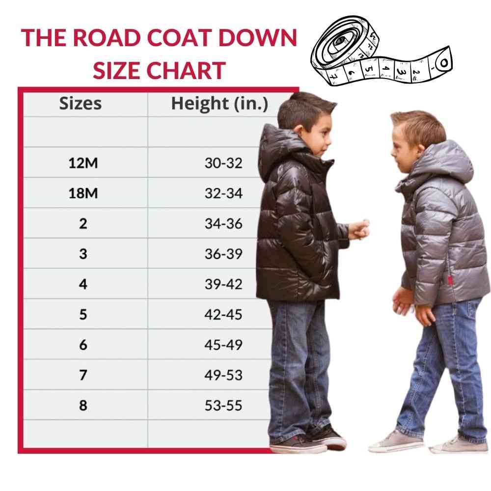 Car Seat Coat | The Road Coat Down - Platinum