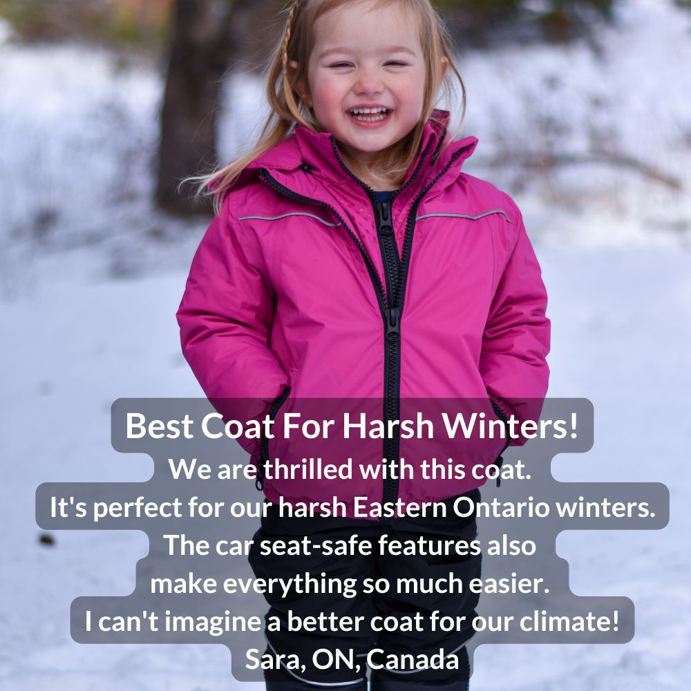 Car Seat Coat | The Road Coat Arctic - Purple