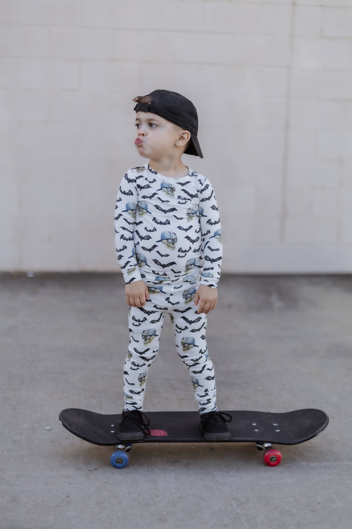 Spooky Bro 2pc Bamboo Pajamas