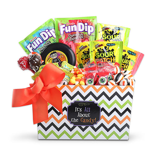 It's All About the Candy Gift Basket