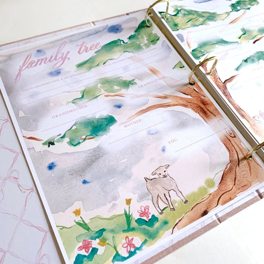 Our Baby Memory Book Keepsake Gift – Blue Box Set
