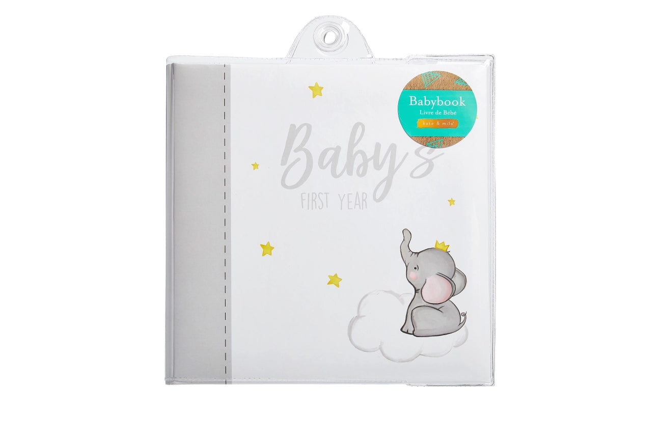 Elephant Baby Memory Book – Keepsake Journal