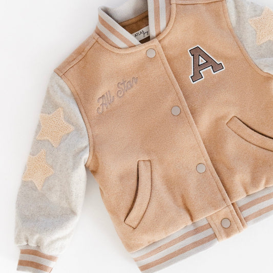 Letterman Jacket | Toddlers Unisex Lightweight Varsity Jacket