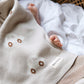 100% Cotton Luxury Knit Car Swaddle Blanket