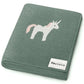 Knit Unicorn Blanket