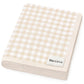 Checkered Knit Baby Blanket