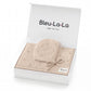 Organic Pointelle Swaddle Blanket + Hat Gift Set