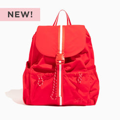 Cherry Motion Drawcord Backpack