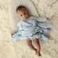 Whimsy Collection - Luxury 100% Cotton Knit Swaddle Baby Blanket