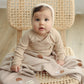 Whimsy Collection - Luxury 100% Cotton Knit Swaddle Baby Blanket