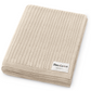 Organic Ribbed Knit Cotton Baby Blanket
