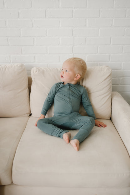 Solid Bamboo Zippy Pajamas - more colors