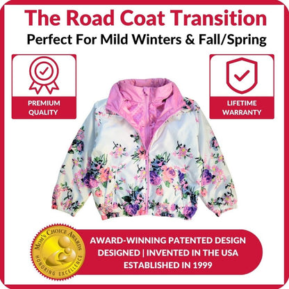 Car Seat Coat | The Road Coat Transition - Floral Print