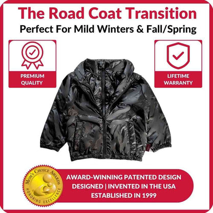 Car Seat Coat | The Road Coat Transition - Black