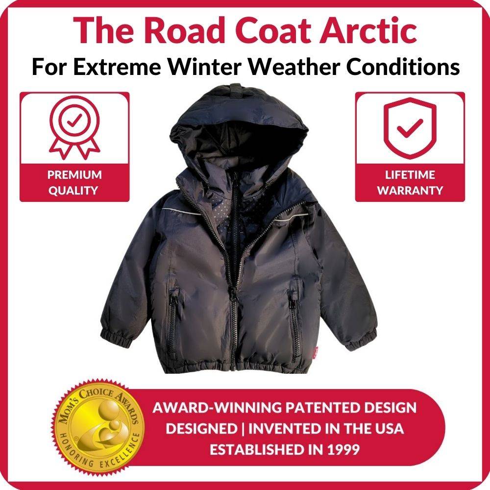 Car Seat Coat | The Road Coat Arctic - Black