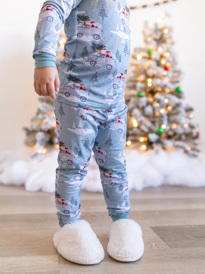 Cruisin' to Christmas 2pc Bamboo Pajamas