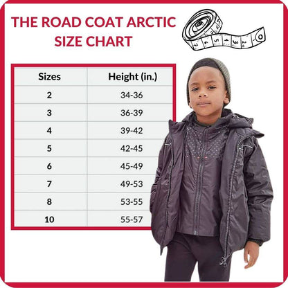 Car Seat Coat | The Road Coat Arctic - Black