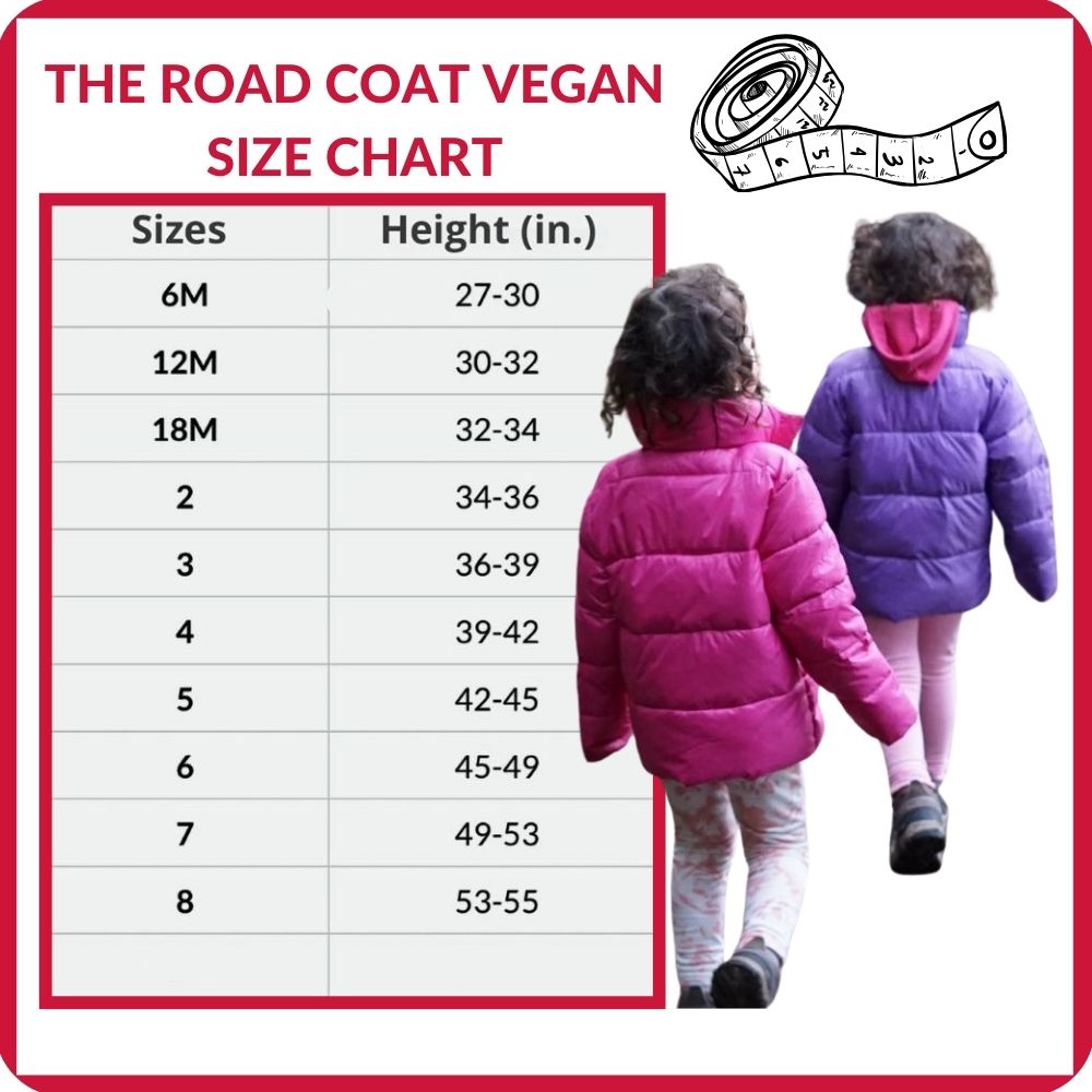 Car Seat Coat | The Road Coat Vegan - Purple