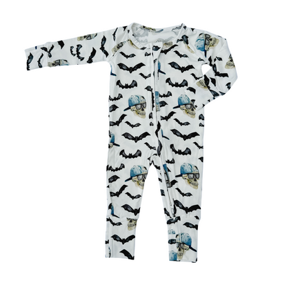Spooky Bro Bamboo Zippy Pajamas