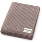 Organic Ribbed Knit Cotton Baby Blanket