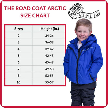 Car Seat Coat | The Road Coat Arctic - Royal Blue