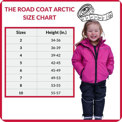 Car Seat Coat | The Road Coat Arctic - Purple