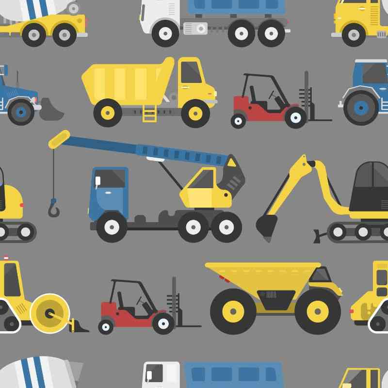 Car Seat Coat | The Road Coat Transition - Construction Print