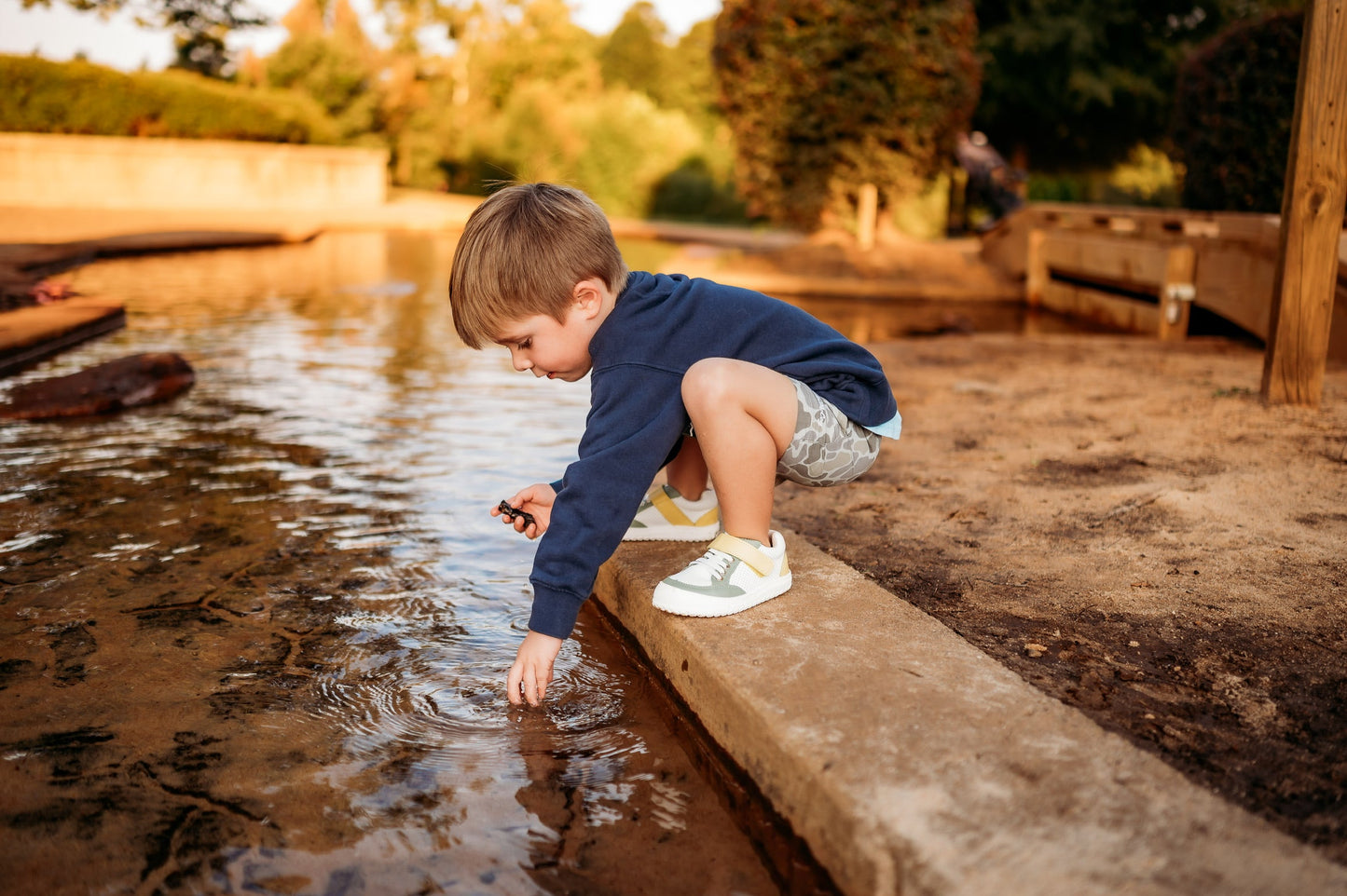 The Play Perfect Patterned Low Top | Baby & Toddler Sneakers