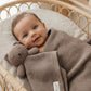Blanket and Lovey Security Blanket Organic Cotton Gift Set