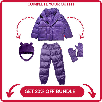 Car Seat Coat | The Road Coat Vegan - Purple