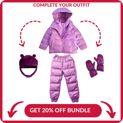 Car Seat Coat | The Road Coat Down - Lilac