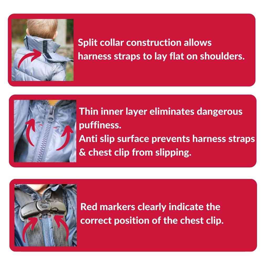 Car Seat Coat | The Road Coat Transition - Black