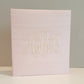 Baby Memory Book - Pink Silk (w/o Bow)