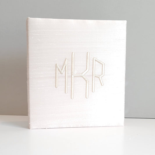 Baby Memory Book - Ballerina Silk (w/o Bow)