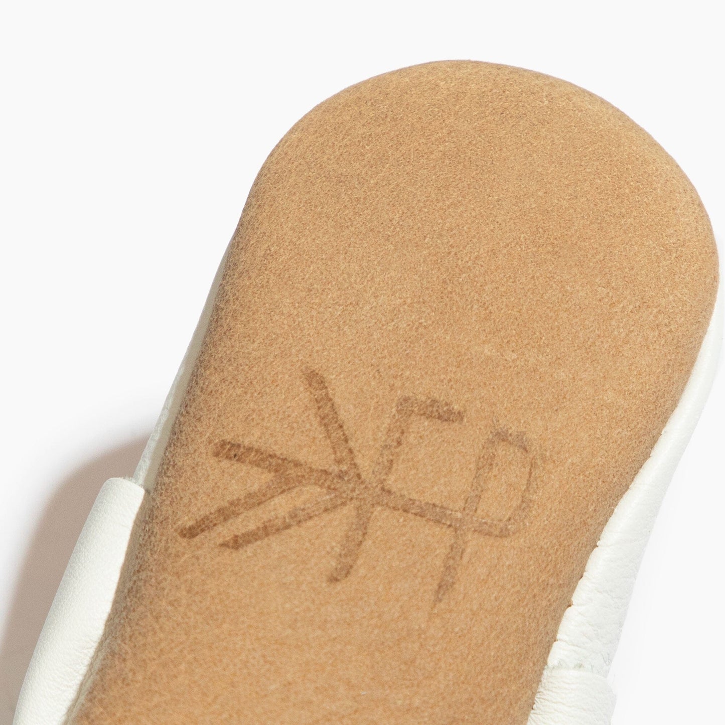 Toasted Bright White Mary Jane Baby Shoe