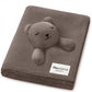 Blanket Lovey - 100% Organic Cotton Baby Blanket with Comfort Lovey