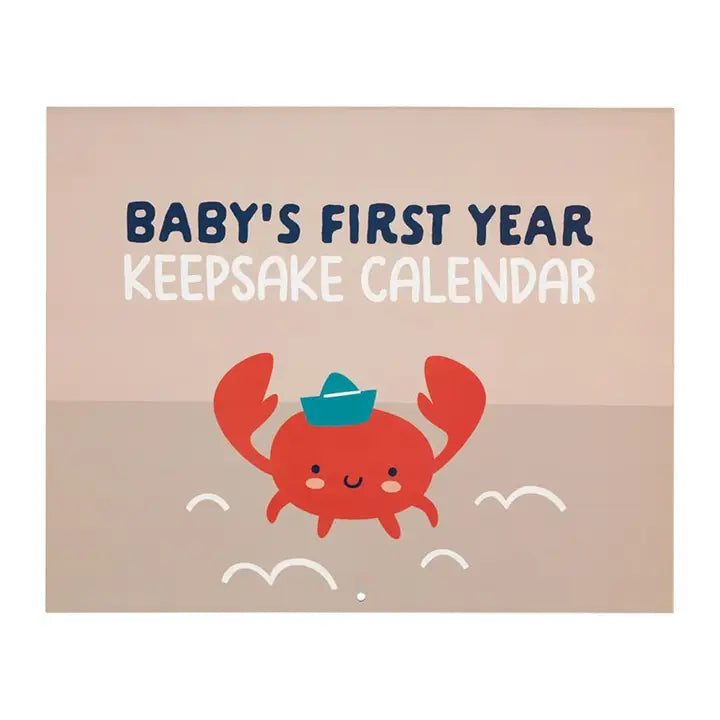 Baby Boy Memory Book Gift Box Set | By the Sea Collection