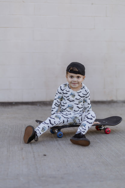 Spooky Bro 2pc Bamboo Pajamas
