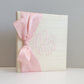 Baby Memory Book - Cream Silk (w/ SATIN Bow)