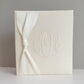 Baby Memory Book - Ecru Silk (w/ SATIN Bow)