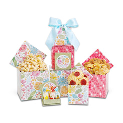 Floral Blooms Gift Tower