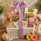 New Mom Gourmet Gift Basket with Tea & Cookies