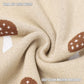 Whimsy Collection - Luxury 100% Cotton Knit Swaddle Baby Blanket
