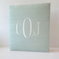 Baby Memory Book - Green Silk (NO Bow)